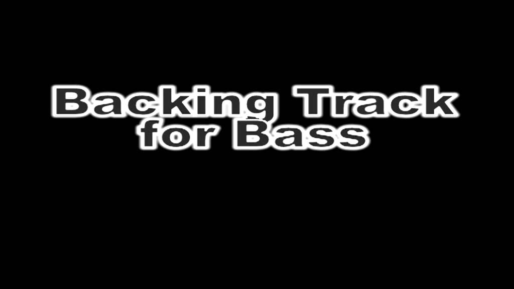 Billy Idol Rebel Yell Bass Backing Track