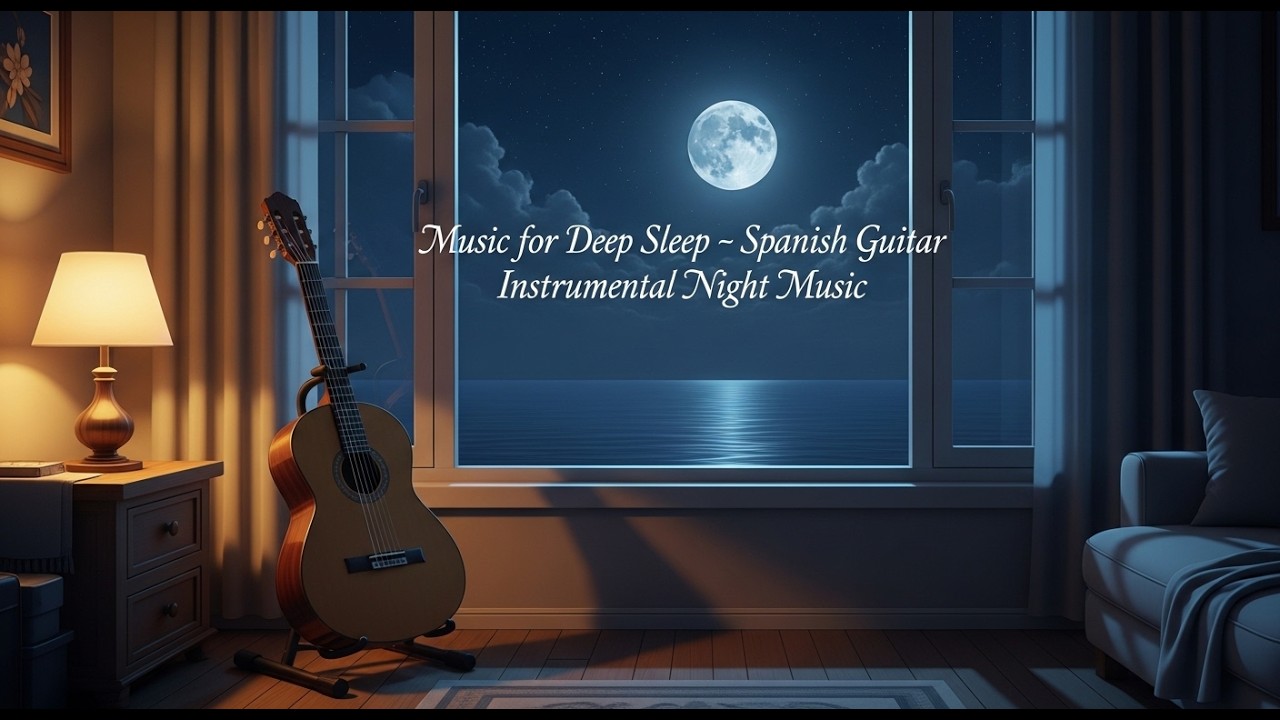 Relajación Profunda Antes de Dormir ✦ Música Nocturna | Guitarra Española