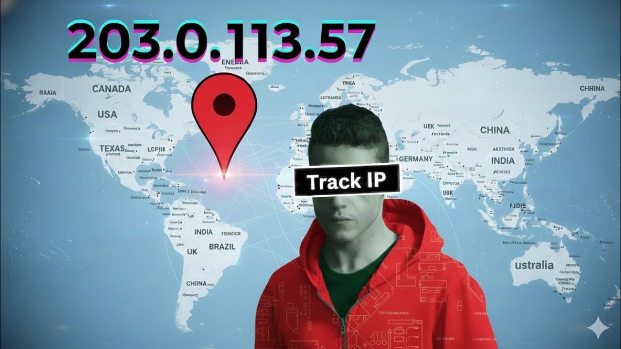 How Hackers find Location from IP Address | Cybersecurity Demo