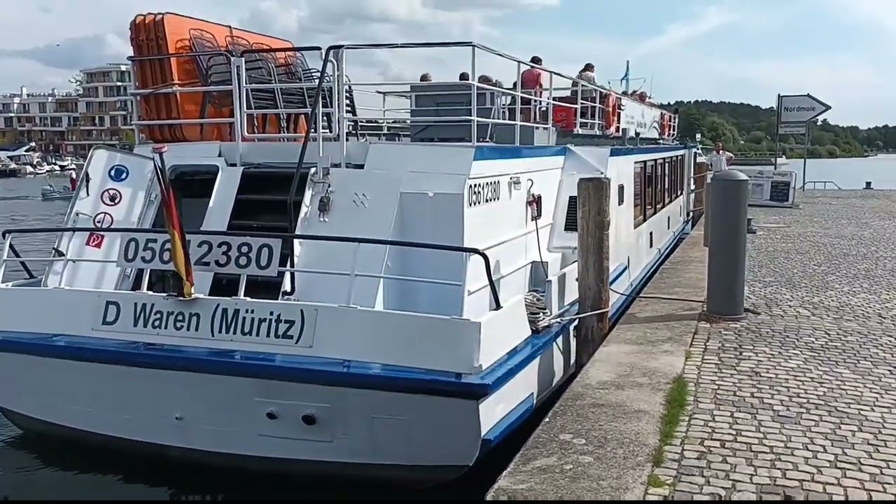 Waren (Müritz) unterwegs  mein Film 21.8.2022 ☀️
