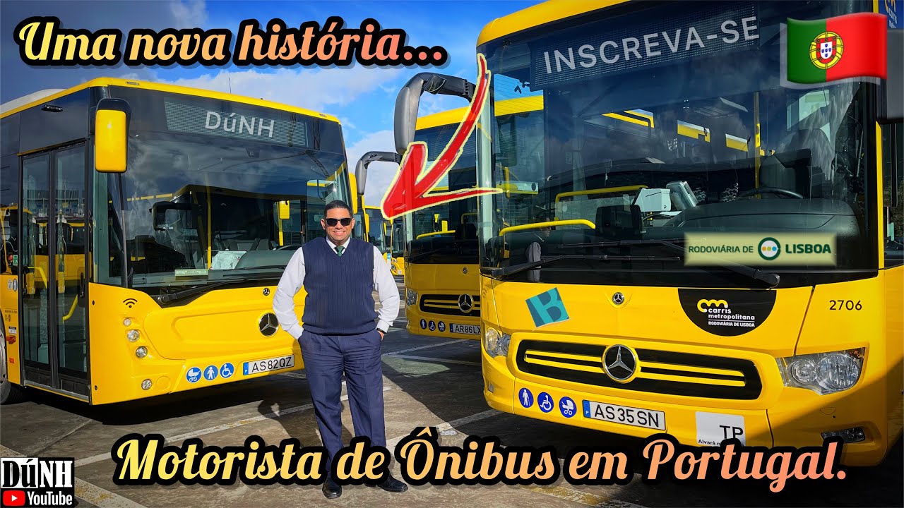 🇪🇺🇵🇹 Uma nova história, Motorista de Ônibus em Portugal #dunh #autocarro #partiuportugal #soulan