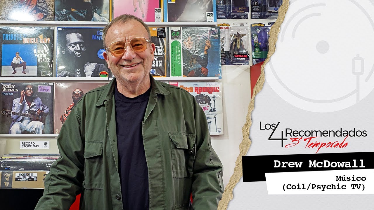 Drew McDowall y sus 4 Recomendados de Disquería KYD