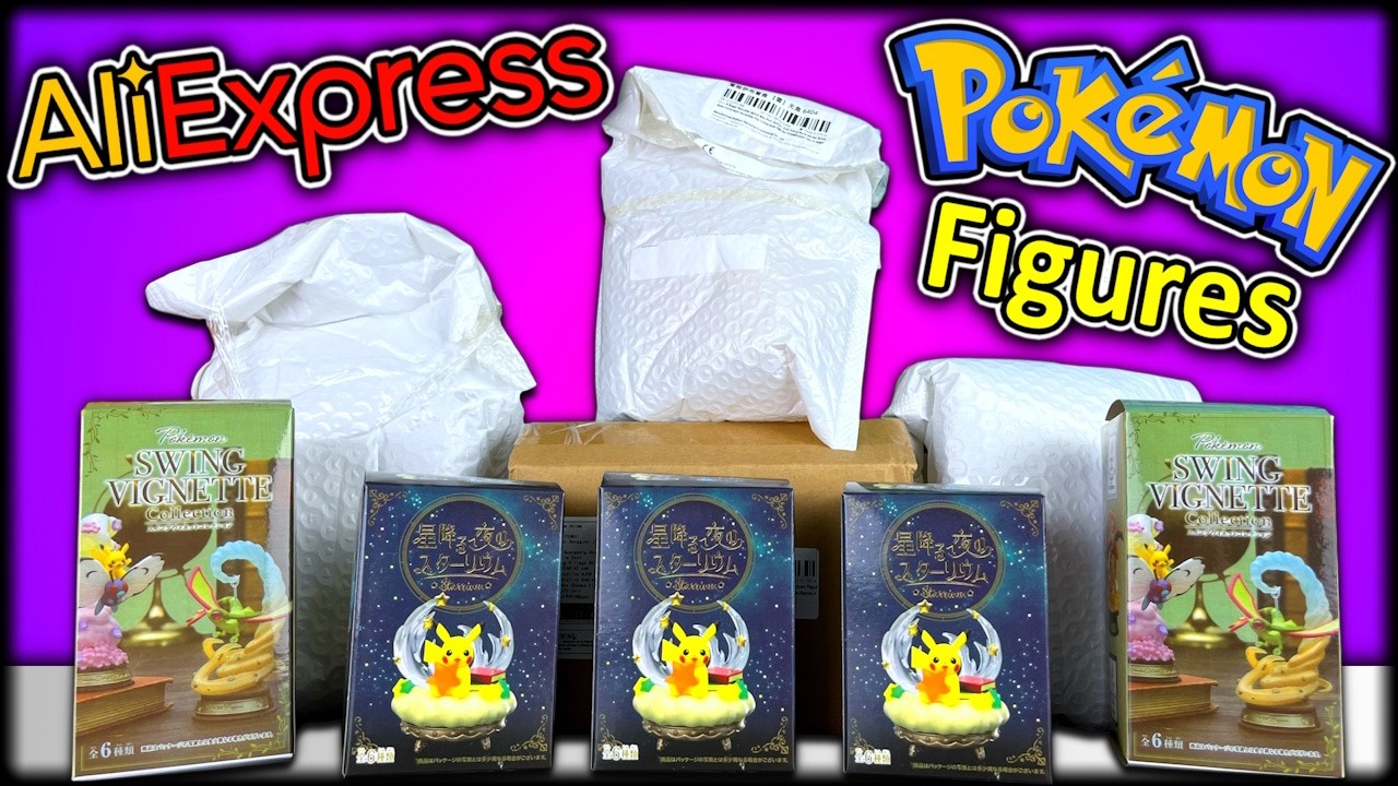 Поддельные фигурки покемонов с AliExpress... Ассортимент неоднозначный.