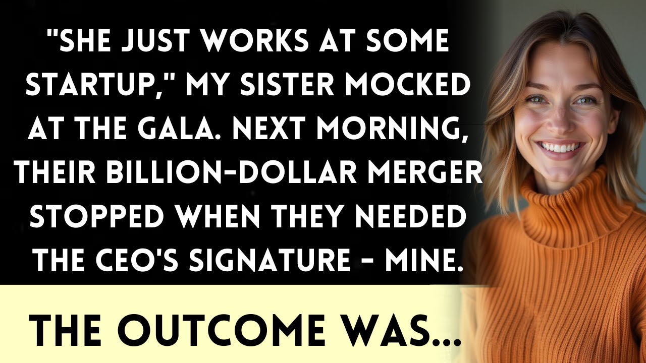 They Said My Job Was Embarrassing, Until They Needed My Signature"
