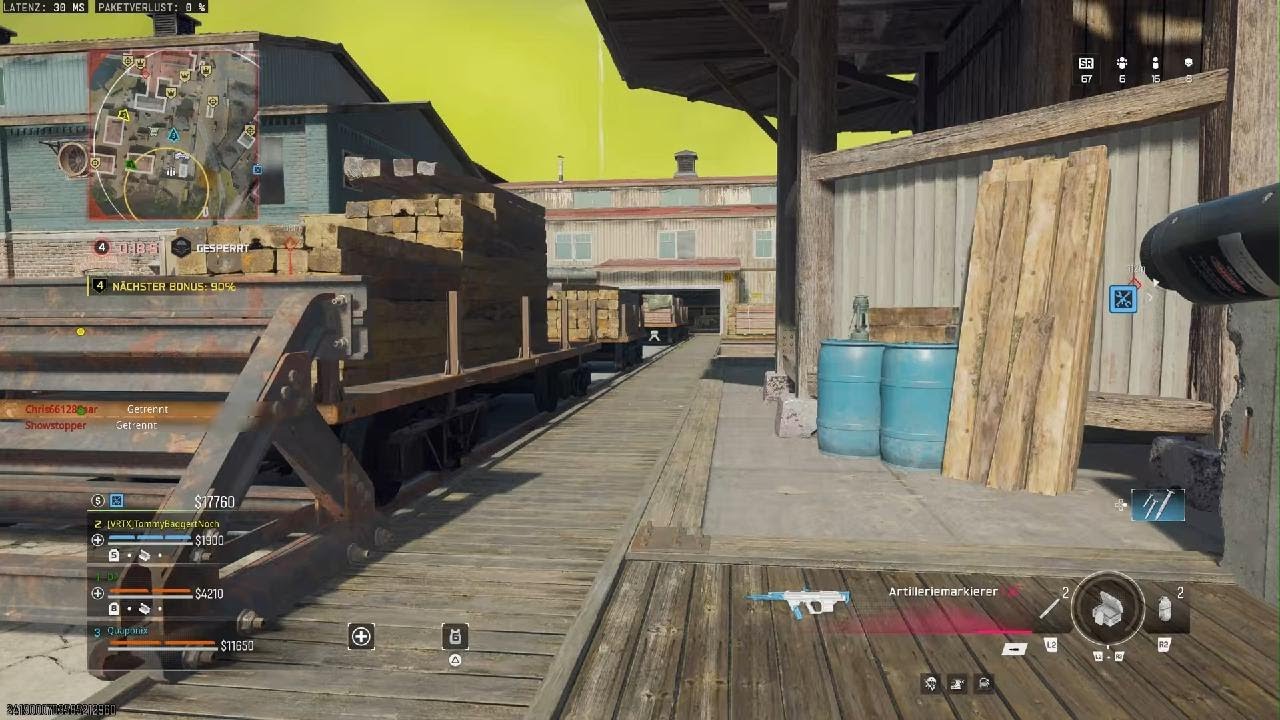 Fienessing in Cod of Duty ops