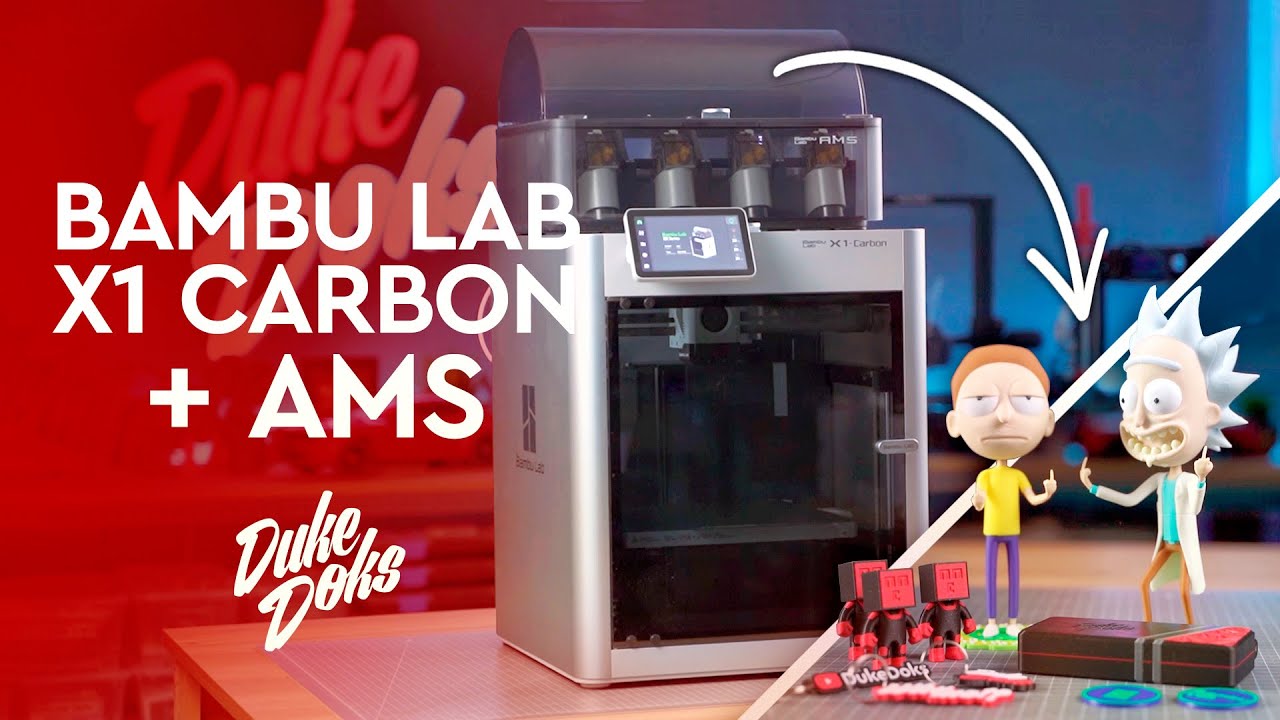 🌈 Mi experiencia con la BAMBU LAB X1 Carbon / Review / ¿Merece la pena?
