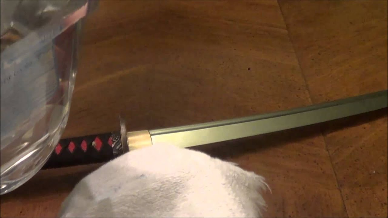 How To Clean Your Sword Without A Cleaning Kit