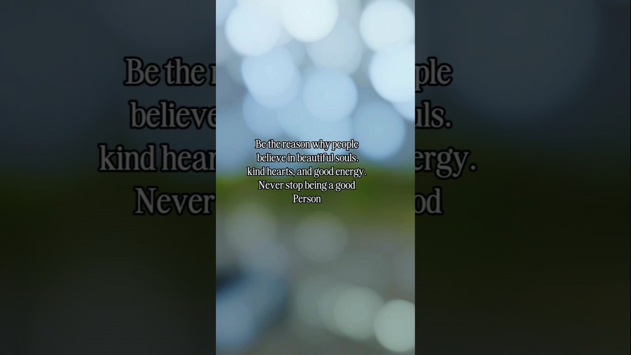 Never stop being a good person. #divinelyled #slightlyferal #woveninstarlight