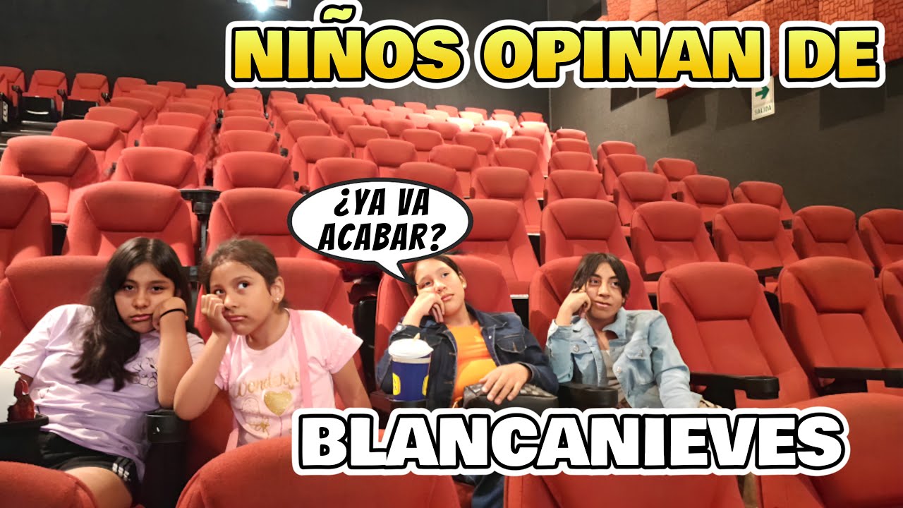 💥¡ESTO piensan lo NIÑOS de Blancanieves! 🍎 ¿Deben ver Blancanieves?