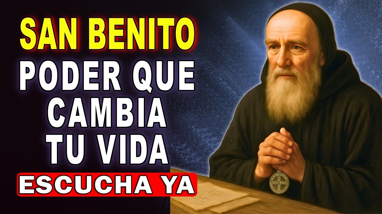 ¡EXPULSA TODO MAL! Oración en Latín a San Benito de Protección Total ✝️