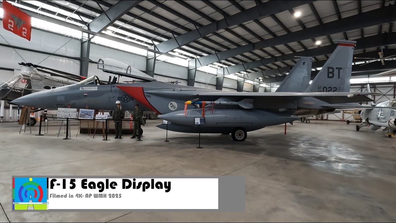 F-15C Eagle Fighter Jet Display