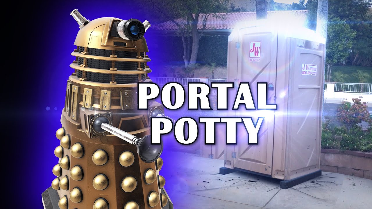 Portal Potty - (Doctor Who Style)