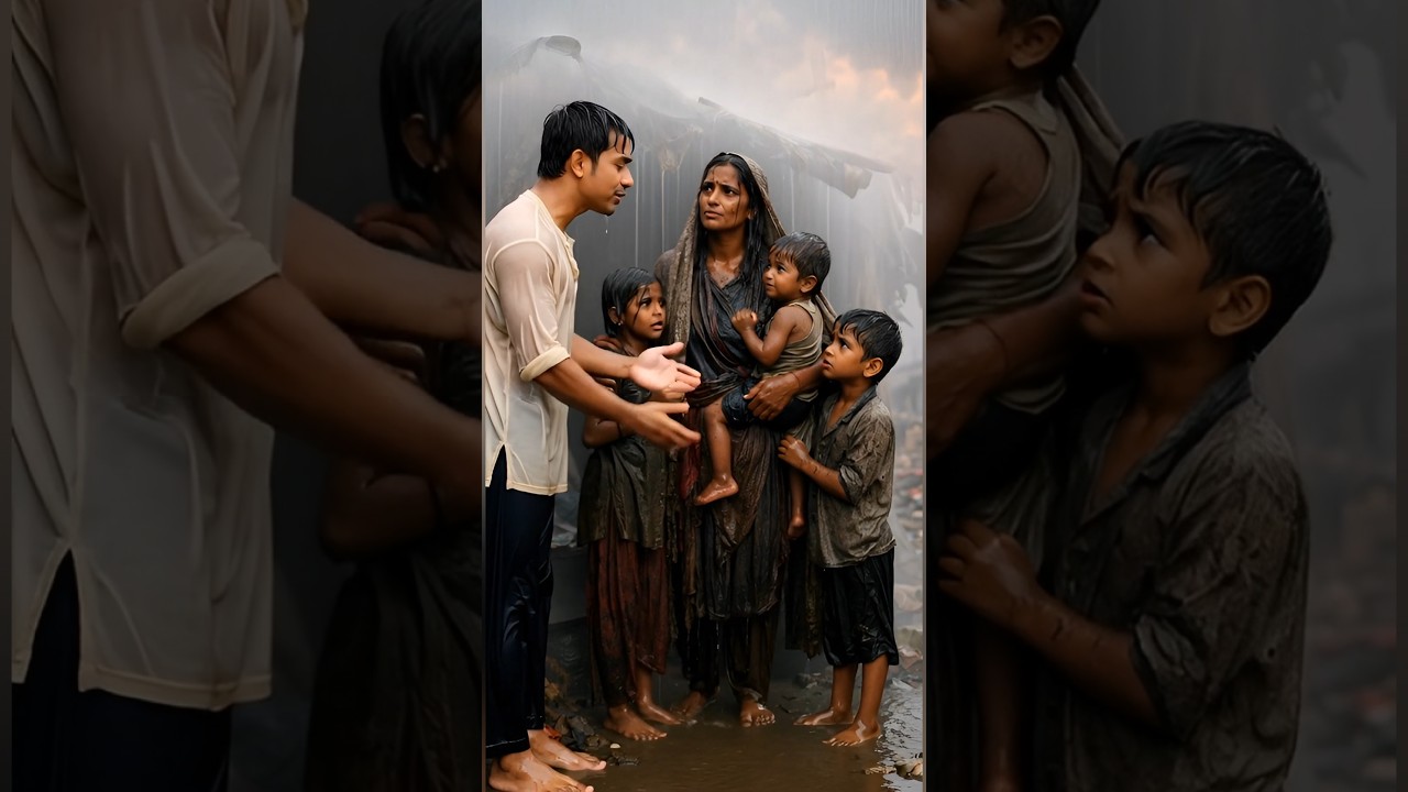 He Built a Beautiful Home for a Flood Victim Mother and Her Two Poor Children