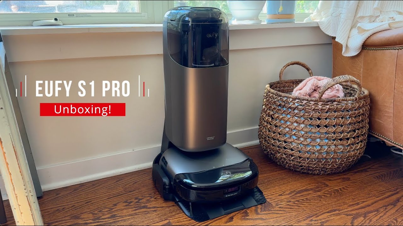 eufy S1 Pro Unboxing: The World's First Floor Washing Robot Vacuum with All-in-One Station!