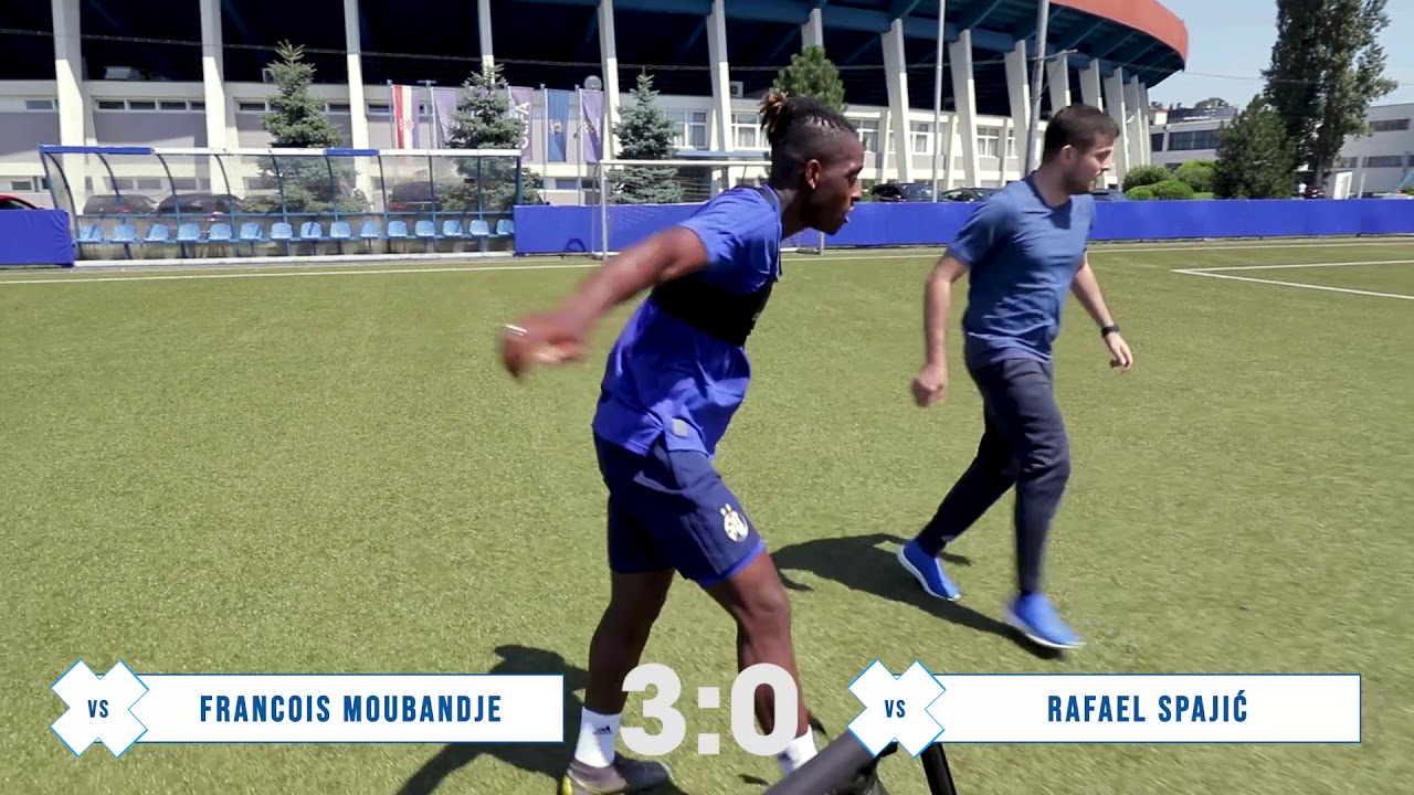 1 vs. 1 CHALLENGE:  François Moubandje vs. street footballer Rafael Spajić