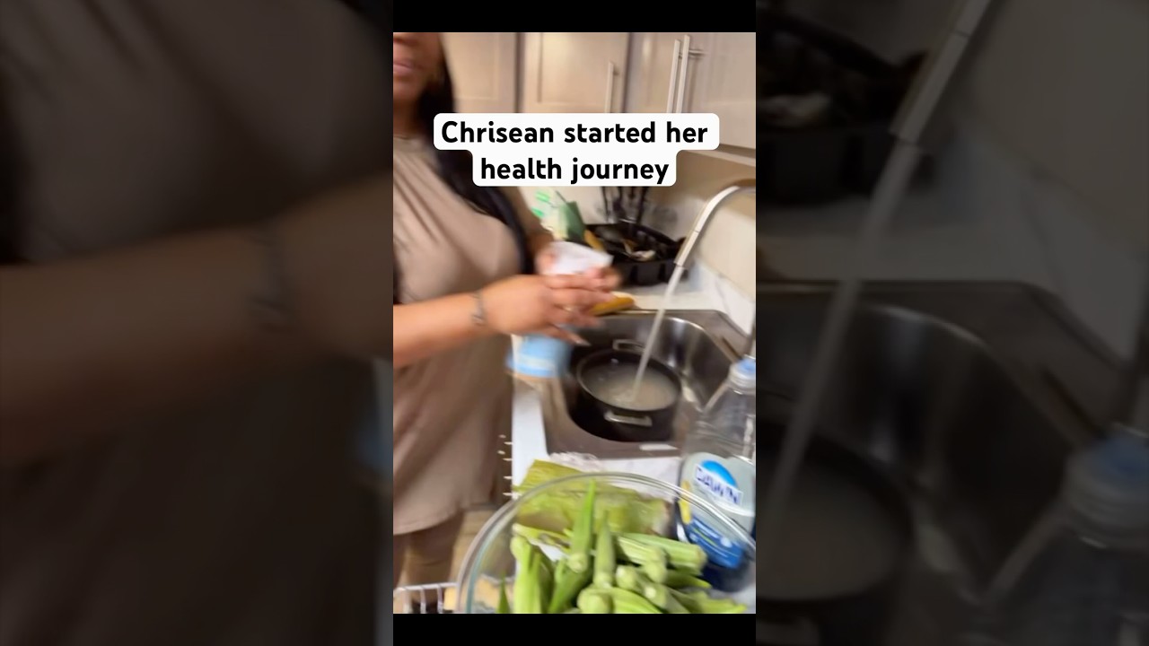 Chrisean started her health journey 