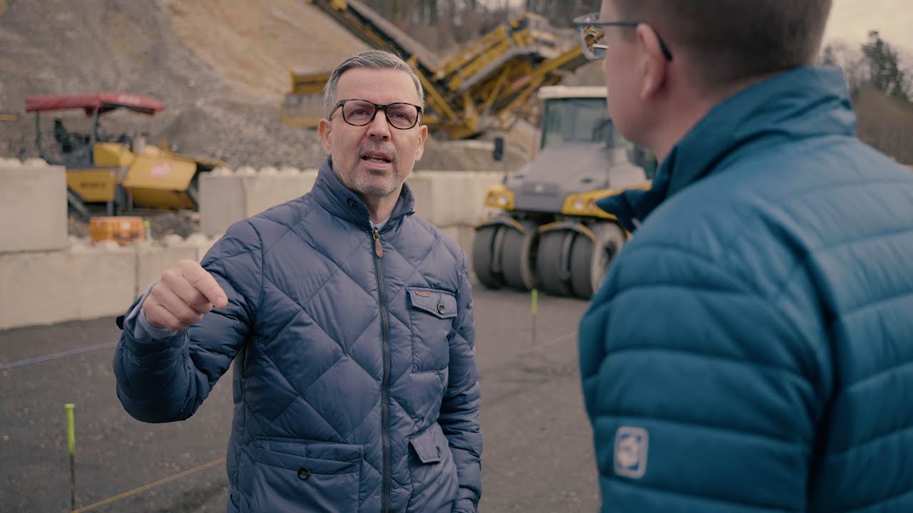 Die Zukunft braucht uns alle – Andreas Holzer | Aushubwaschanlage | BLKB Geschäftsbericht 2021