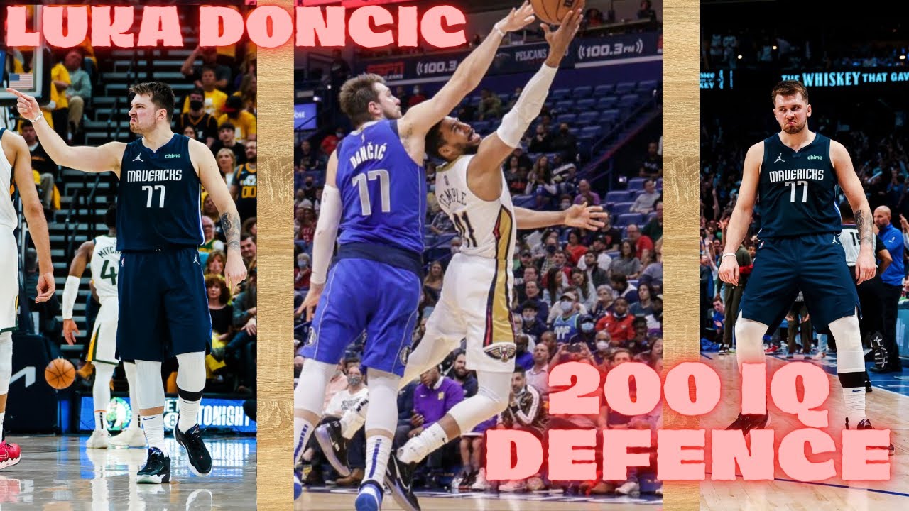 Luka Doncic 200 IQ Big Brain 🧠 Defensive Plays!! Defensive Highlights 2021-22 Steals and Blocks