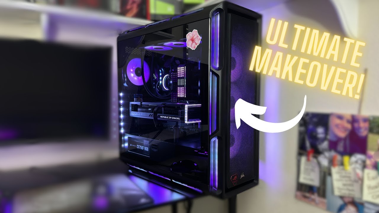 Ultimate Gaming Rig Makeover! 🖥️ Corsair iCUE 5000T RGB Case Review 🎮🌟