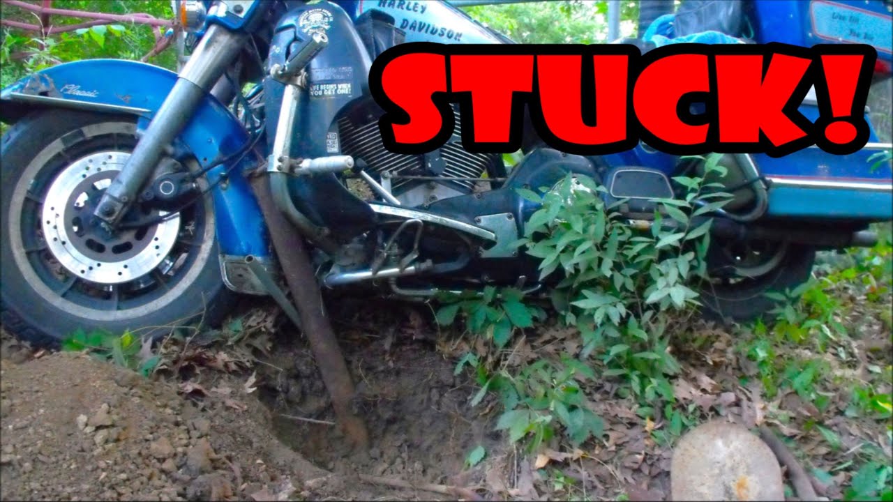 Scooter Tramp Scotty. STUCK! (New Vid) #motorcycle #motorcycletravel