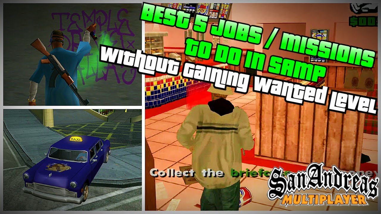 Best ways to earn money in WTLS 2 servers ll Best missions and jobs in SAMP WTLS 2 !!