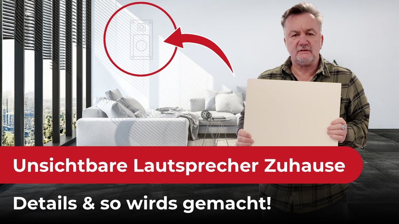 🎥 Unsichtbare Lautsprecher: Die Zukunft des Wohnzimmerheimkinos 🎧 So funktioniert es