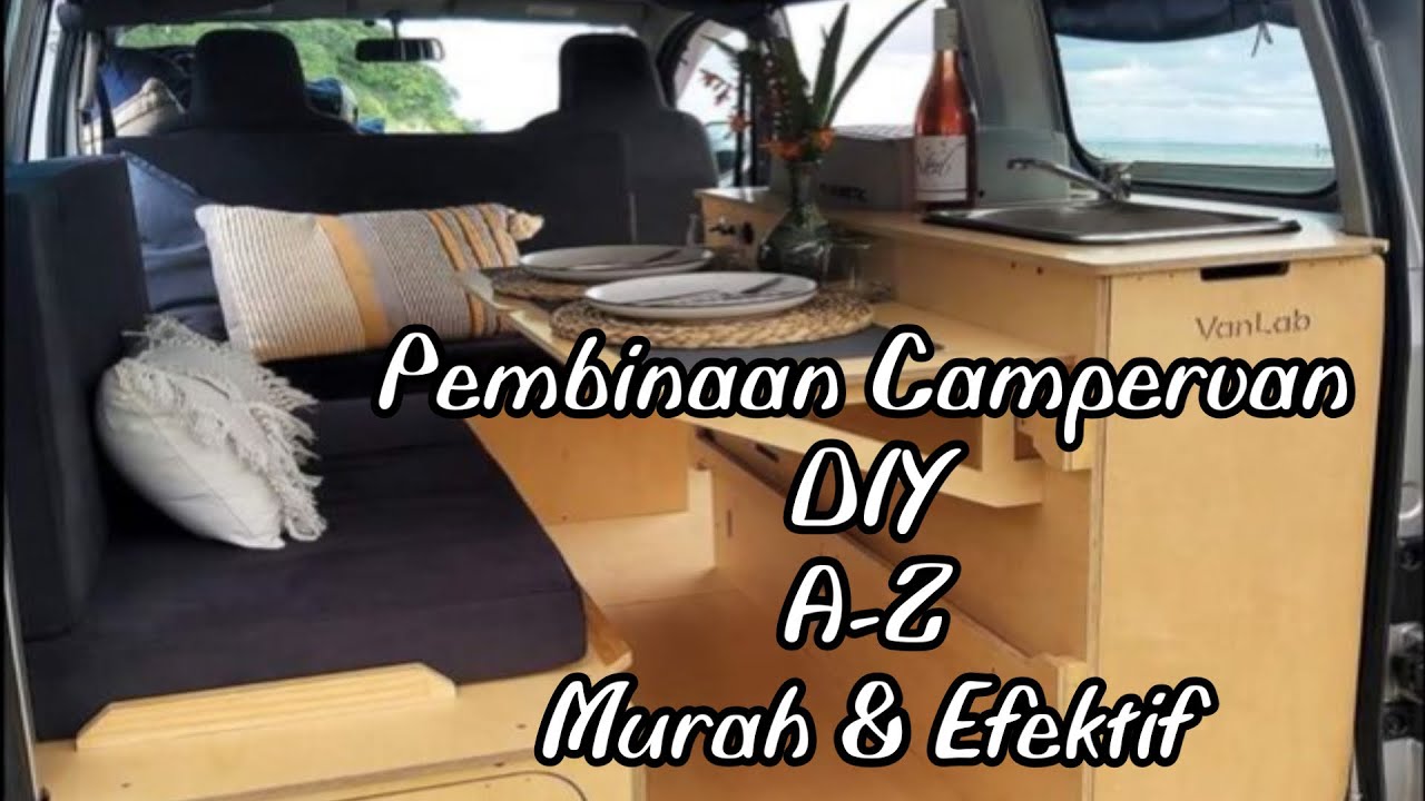 Ep1: DIY CAMPERVAN MALAYSIA | LANTAI KAYU | BAWAH RM1K | DELICA CAMPER #campervan #vanlife #diy
