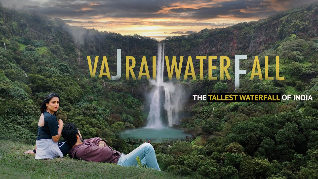 Vajrai Waterfall in Monsoon | TALLEST WATERFALL of INDIA | Satara | Maharashtra