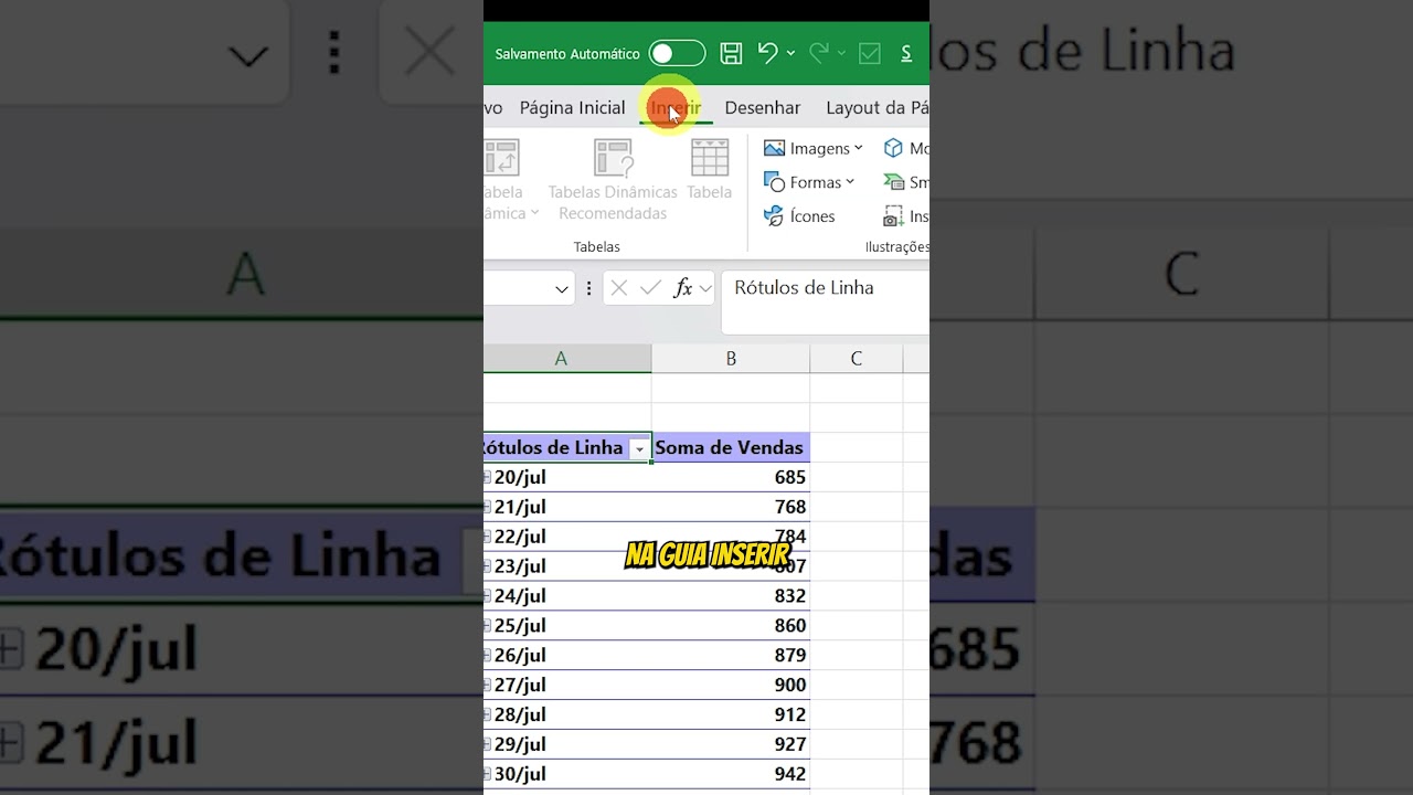 DESCUBRA AGORA: Como FAZER um DASHBOARD RÁPIDO em 1 MINUTO no EXCEL! 