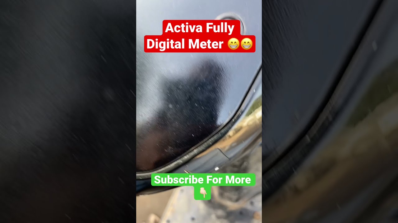 Activa Fully Digital Meter #shorts #activa