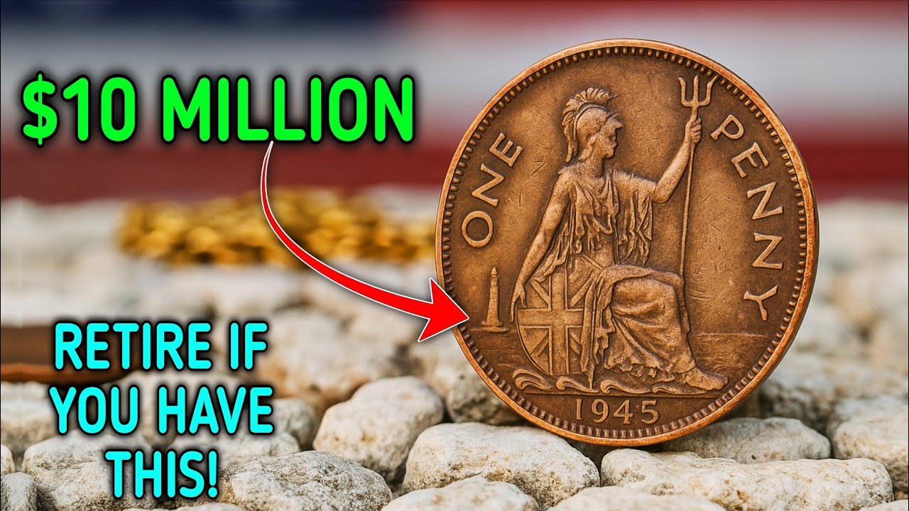🔥 Top 5 Rarest UK One Penny Coins Worth BIG Money! Hidden Treasures in Your Change!