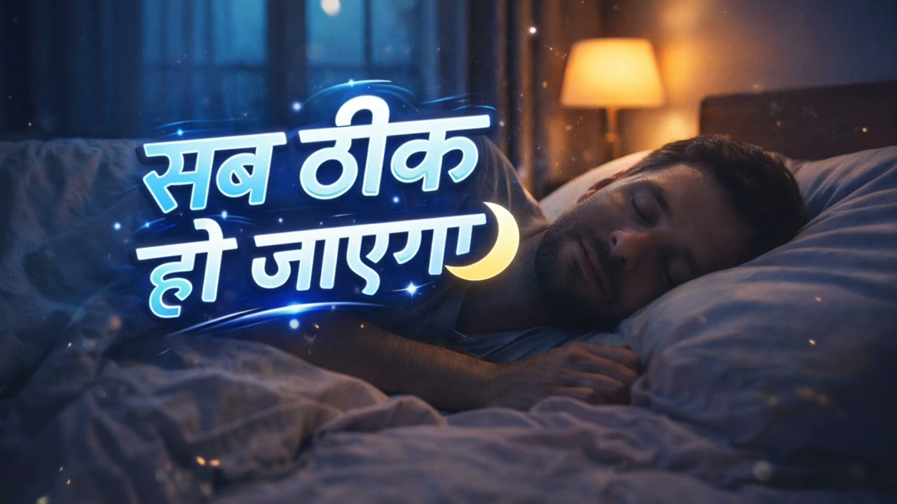 सब ठीक हो जाएगा 🌙 | सोने से पहले यह सुन लो | Peaceful Night Song