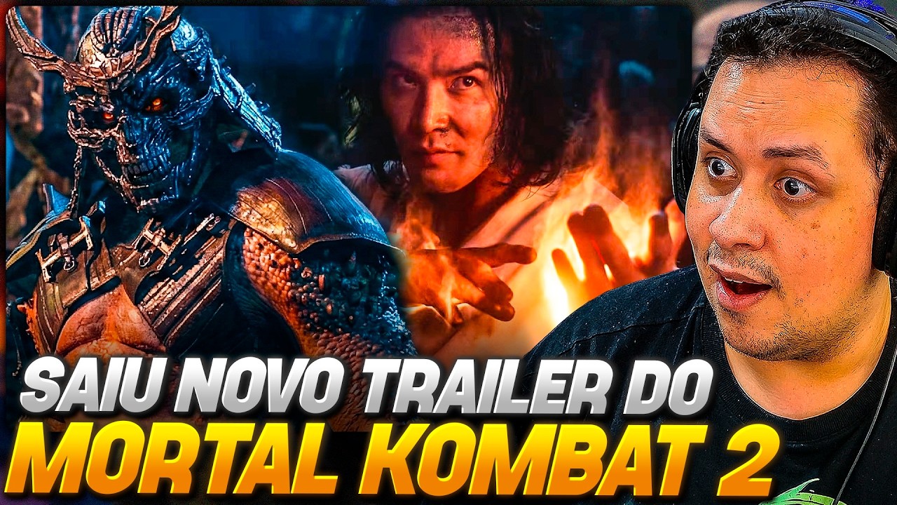 CORRE! SAIU NOVO TRAILER de MORTAL KOMBAT 2! REACT e DETALHES