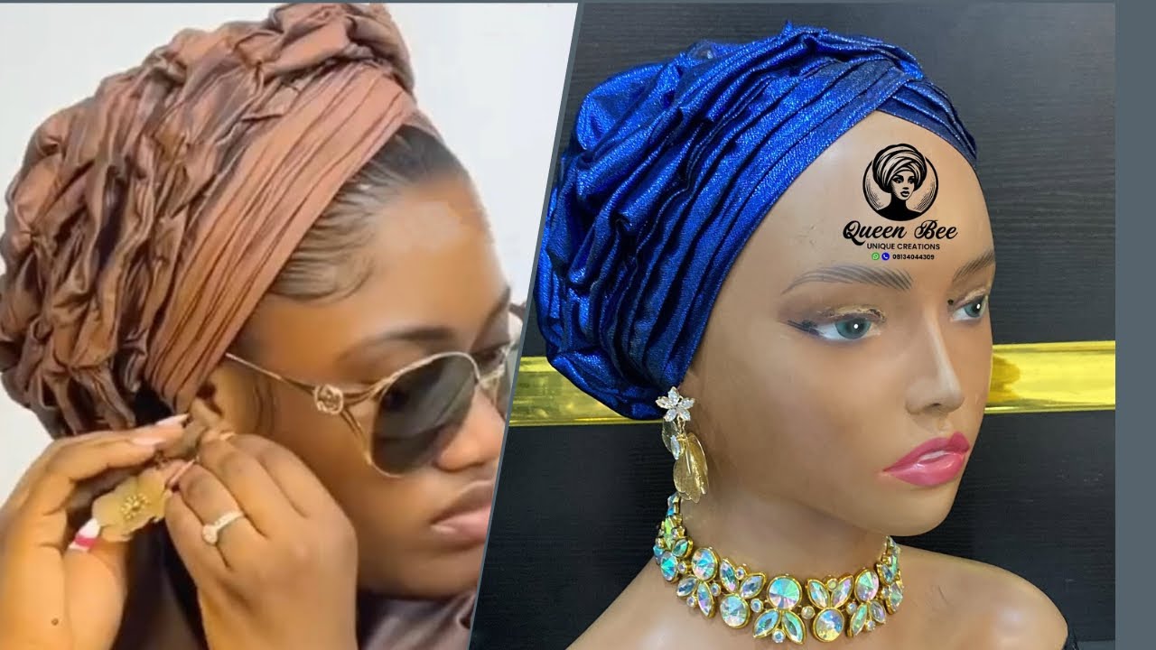 How To make Body Ruffles Turban – Stunning & Easy DIY!