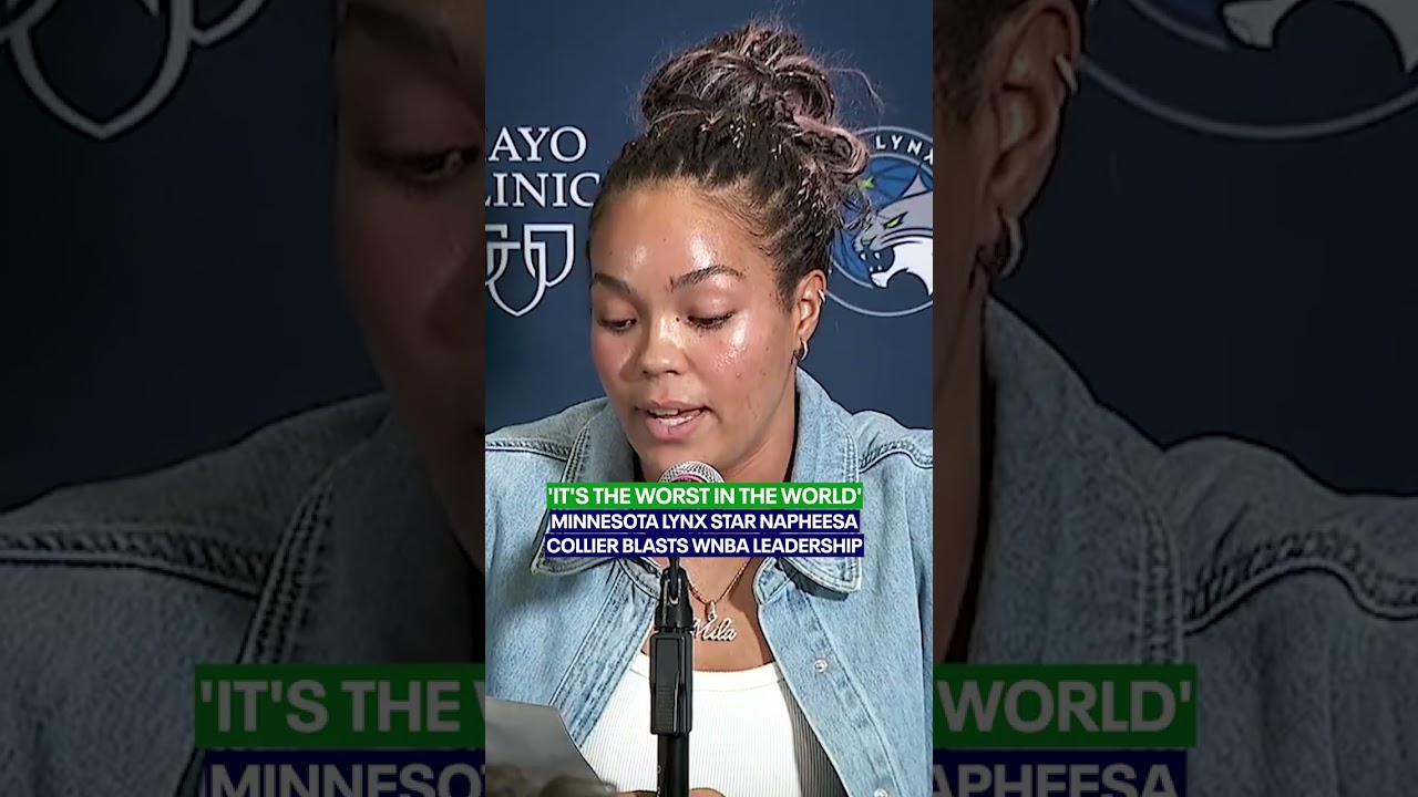 Lynx star Collier blasts WNBA leadership: 'Worst in the world'