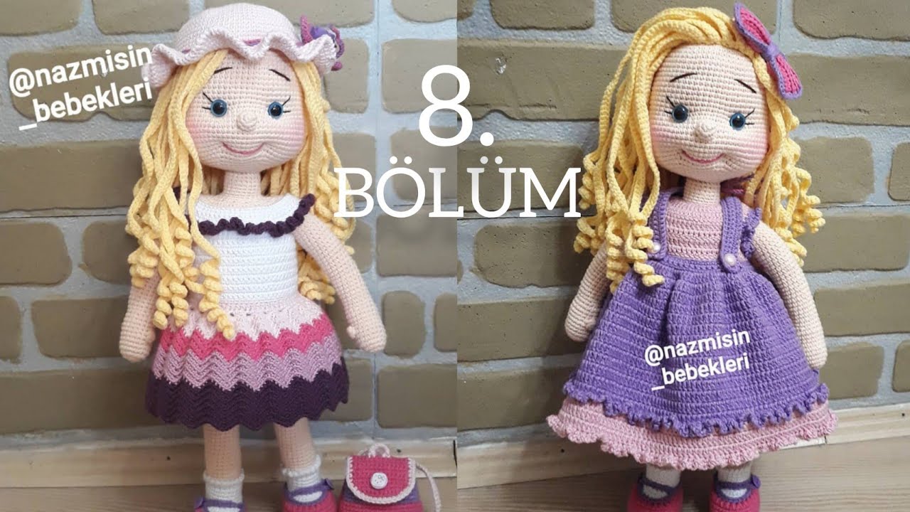 AMİGURUMİ YENİ BAŞLAYANLAR İÇİN KOLAY BEBEK 8.BÖLÜM