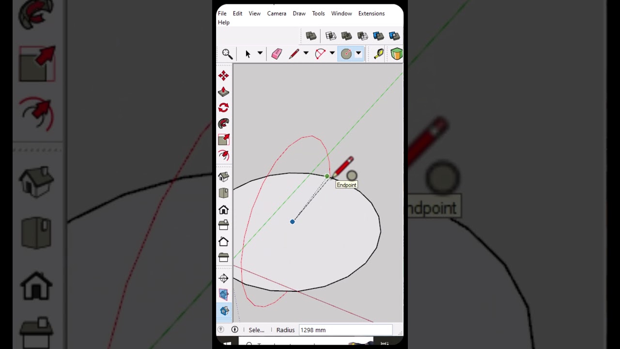 How to make Sphere with Follow me tool in Sketchup