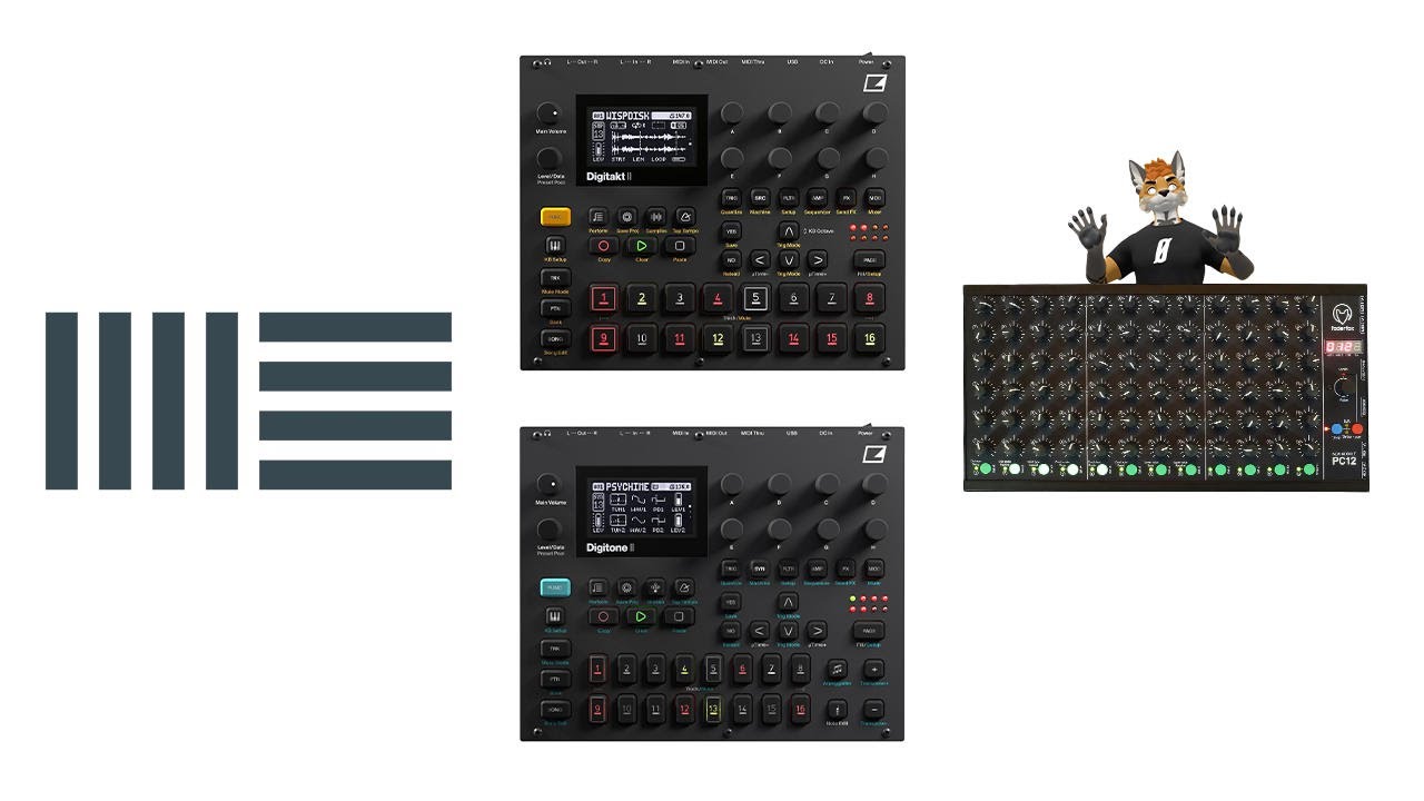 Planning a Hybrid Elektron / Ableton Live Set