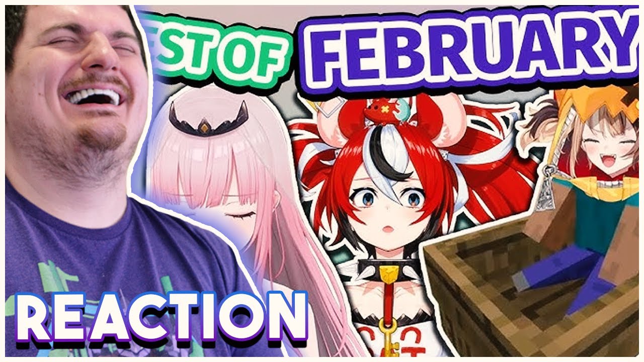 'Best Of Holo EN - FEBRUARY 2025' REACTION | LOONY REACTS