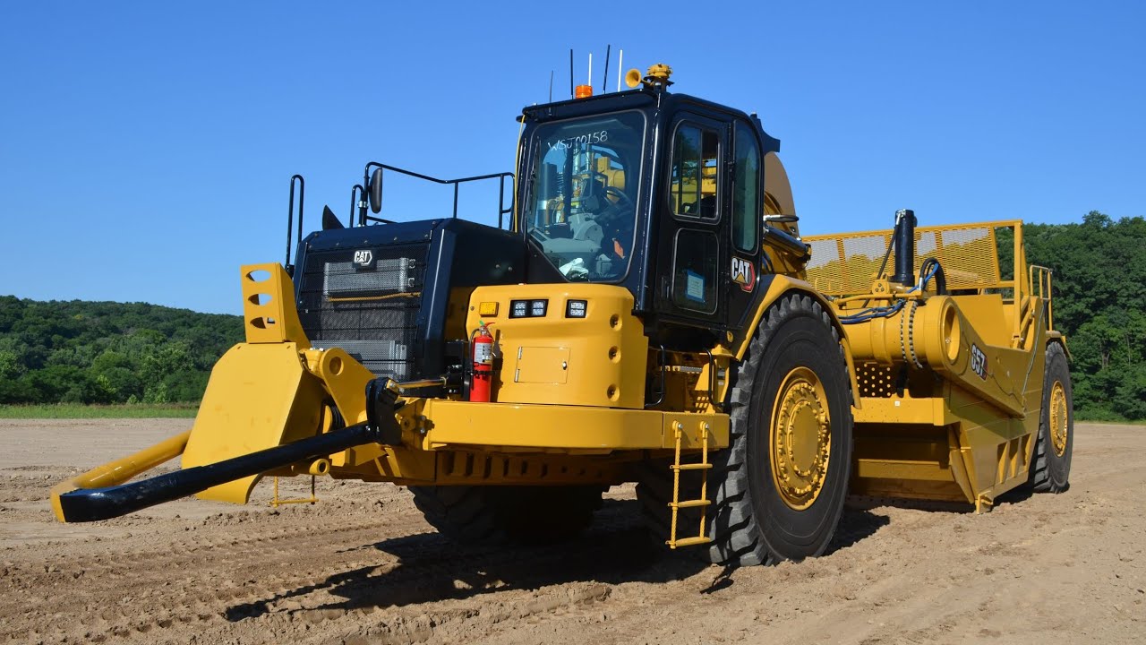 CAT 657E Scraper – High-Production Earthmoving Power That Never Quits