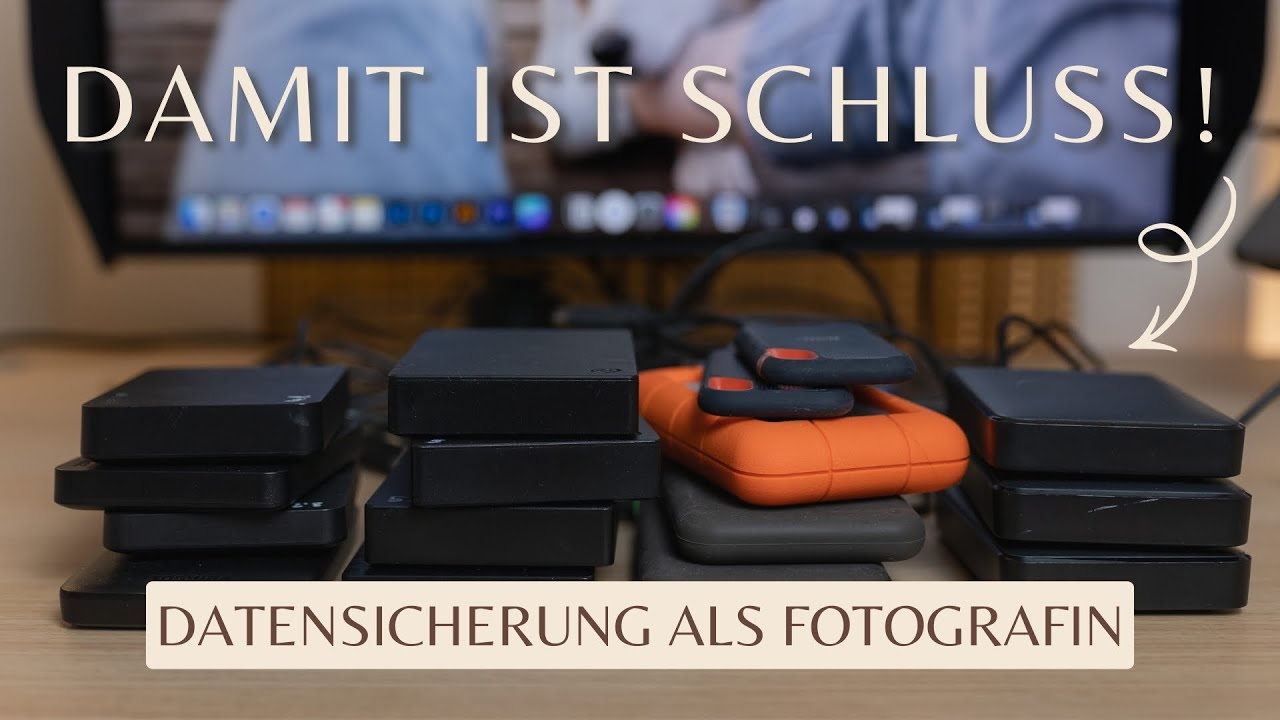 Datensicherung für Fotografen | Warum eine Festplatte NICHT reicht!