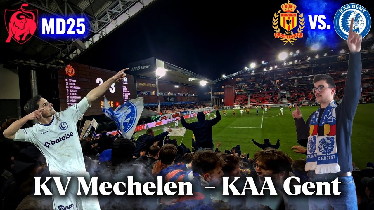 𝘽𝙪𝙛𝙛𝙖𝙡𝙤'𝙨 𝙅𝙤𝙪𝙧𝙣𝙚𝙮 𝙑𝙡𝙤𝙜61: JPL 24/25 MD25 KV Mechelen - KAA Gent 💙🤍