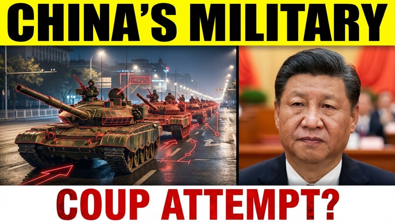 China's Military Coup Attempt: Tanks in Beijing, Generals Arrested, Xi's Control Questioned