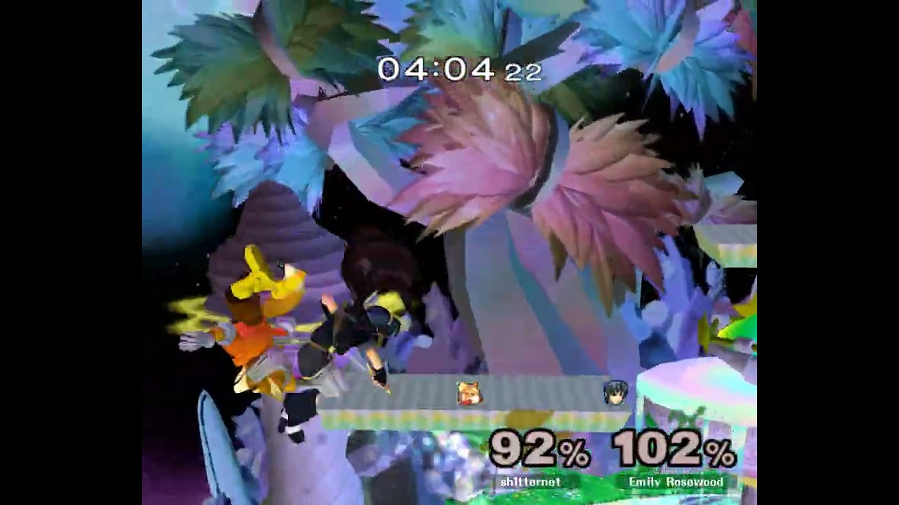 MFA! 144 Melee Singles LR4 – Emily Rosewood ⟮Marth⟯ vs sh1tternet ⟮Fox⟯