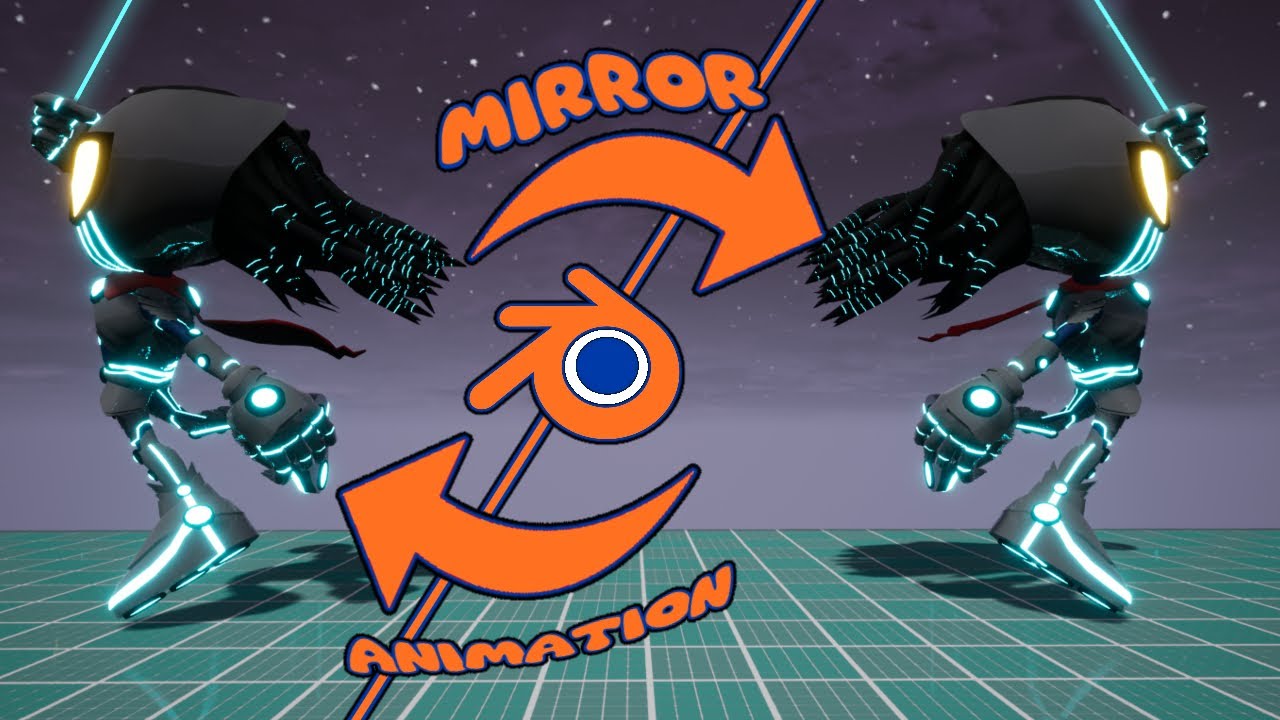 How to Quickly Mirror Animations Blender 3.6