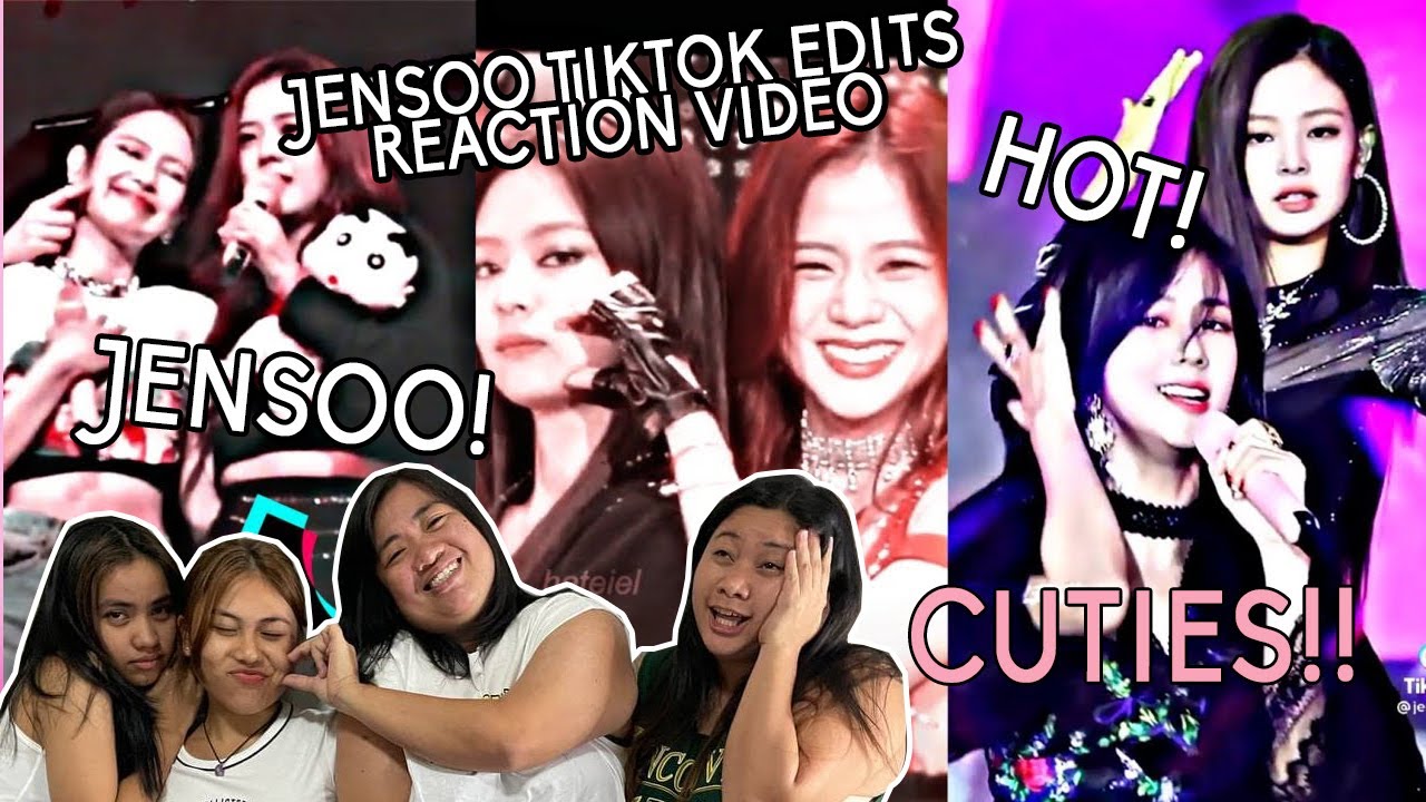 Jensoo tiktok edits Reaction Video | Pinkpunk TV