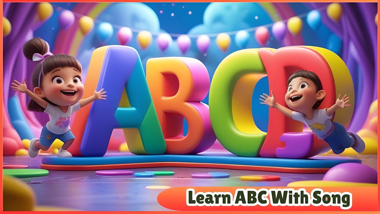 ABC Alphabet Circus Fun 🎪 | ABC Song for Kids | Learn A to Z with Circus Friends 