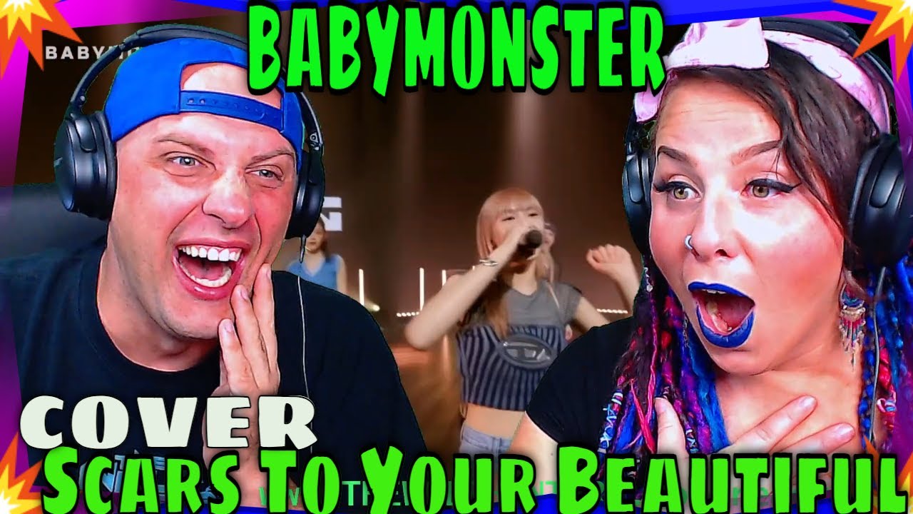 BABYMONSTER - 'Scars To Your Beautiful' COVER (Clean Ver.) THE WOLF HUNTERZ REACTIONS