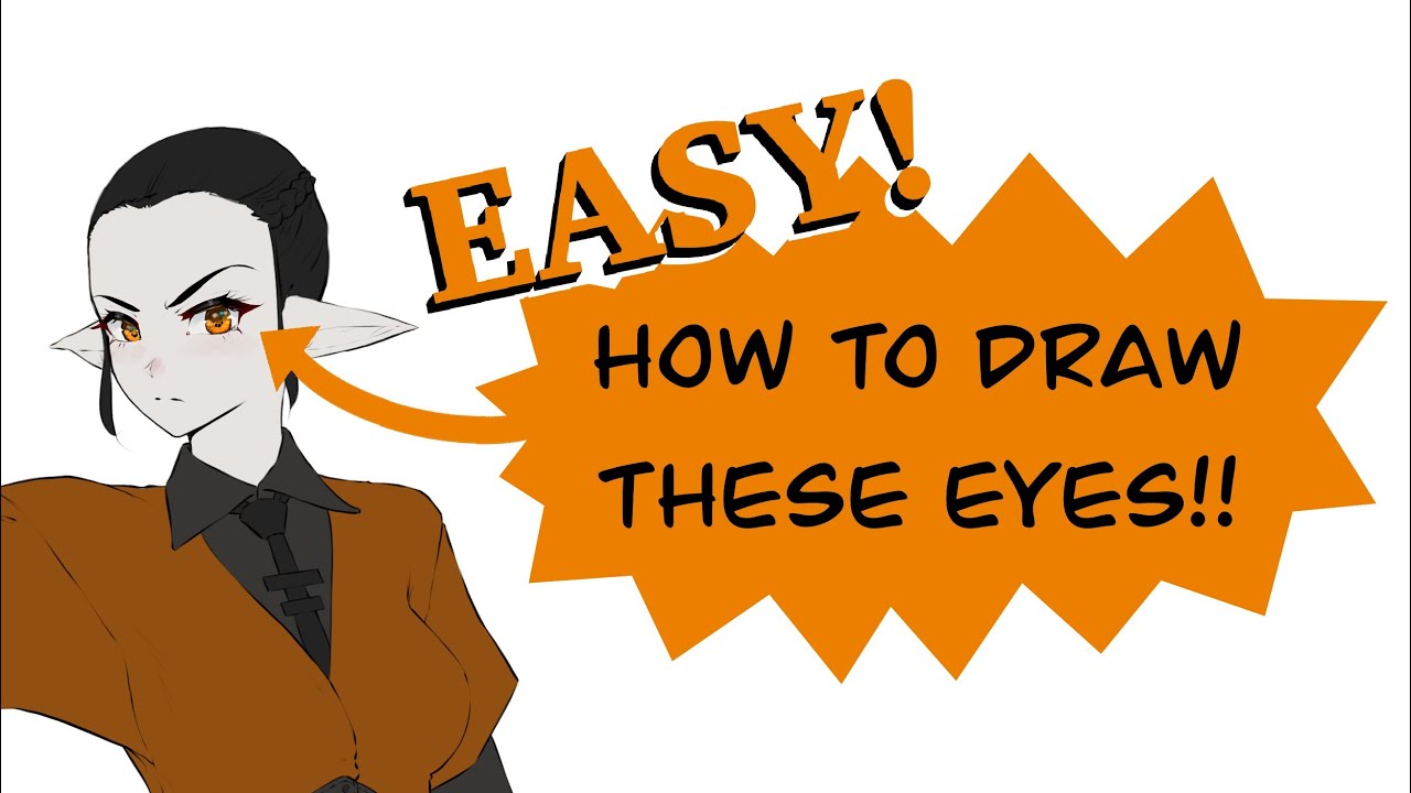 How to Draw EYES Like ME!!