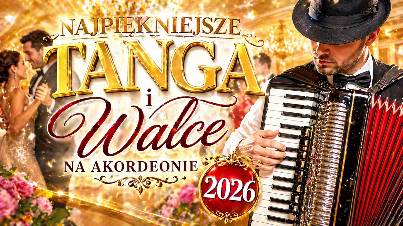 Najpiękniejsze Tanga i Walce na akordeonie - Szlagiery do tańca 2026 🌹💃